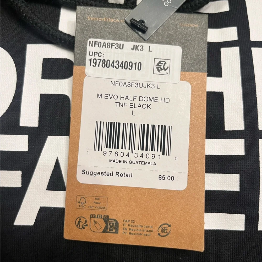 NWT North Face Half Dome Hoodie